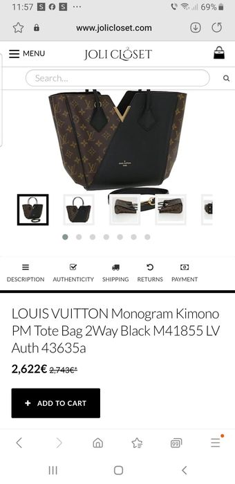 Geantă Louis Vuitton Monogram Kimono ORIGINALĂ