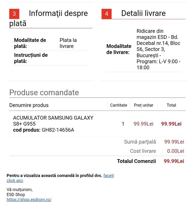 Baterie originală Samsung EB-BG955ABE S8 Plus Noua
