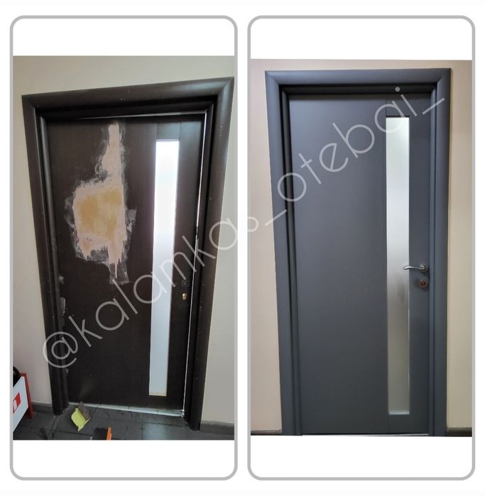 Реставрация/покраска двери/лестницы