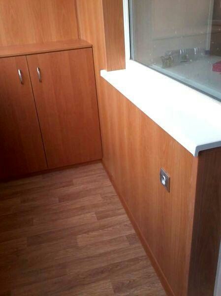 Обшивка стен.Балконы