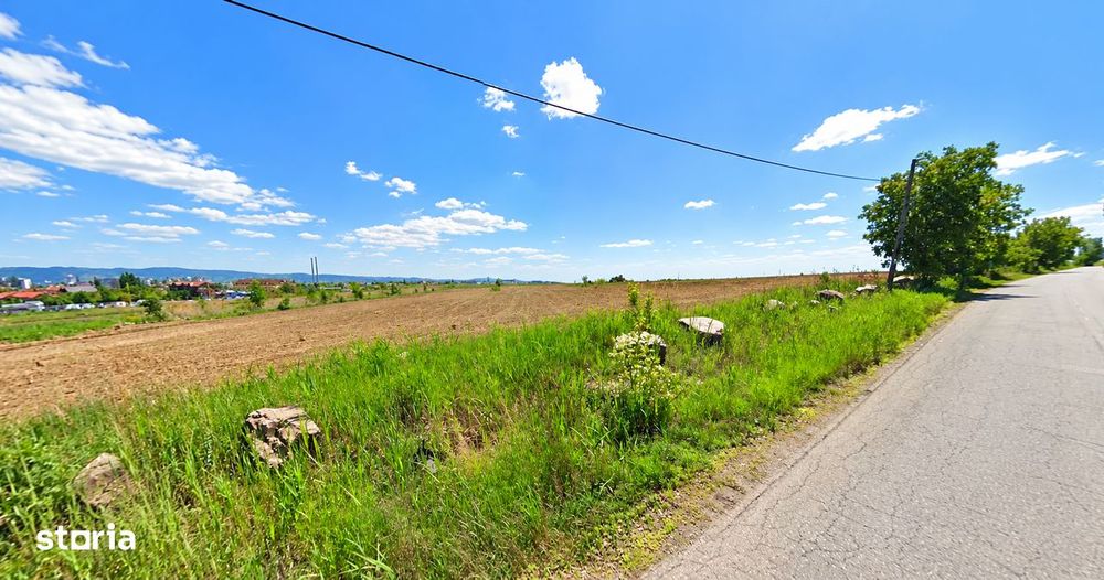 Teren 10.000 mp – Sărata, Bacău | Strada Poligonului  58 ml deschidere