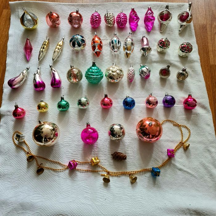 Новогодние советские игрушки