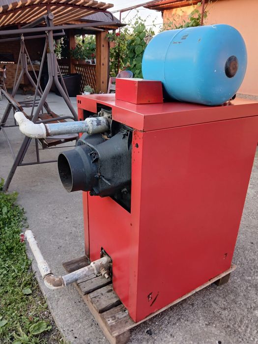 Centrala pe lemne si carbuni Viadrus 25 kw
