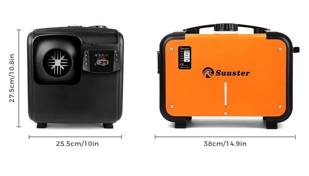 Incalzitor SUNSTER - Sirocou Portabil Diesel 8kW/  12/24V