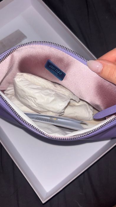 Jimmy Choo Callie Mini – Tanzanite Silver