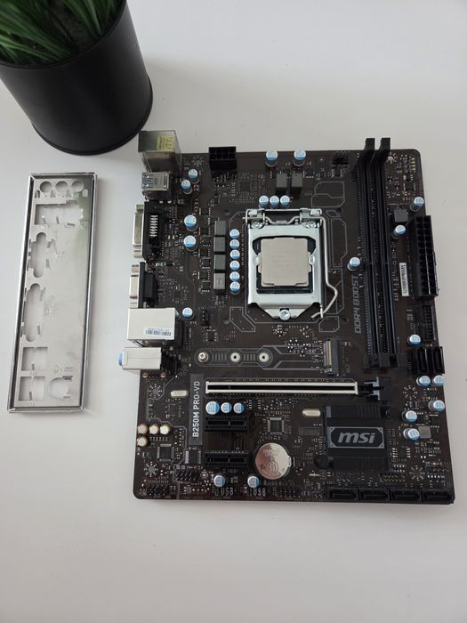 Kit i5-7600k + placa de baza msi b250m pro-vd