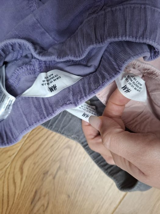 Set 3 perechi de pantaloni h&m mărime 98