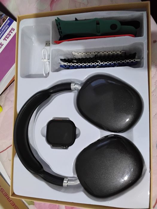Smart soat P9 Series10 nomli elektr quloqchinlar va smart soat