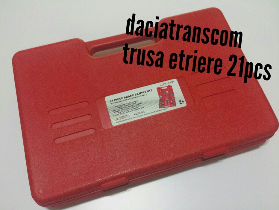 Trusa etriere,pistoane frana-presa placute frana/etrier 21 piese