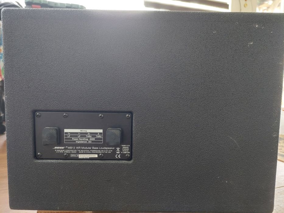 Modular bass loud speaker,BOSE MB 12WR
