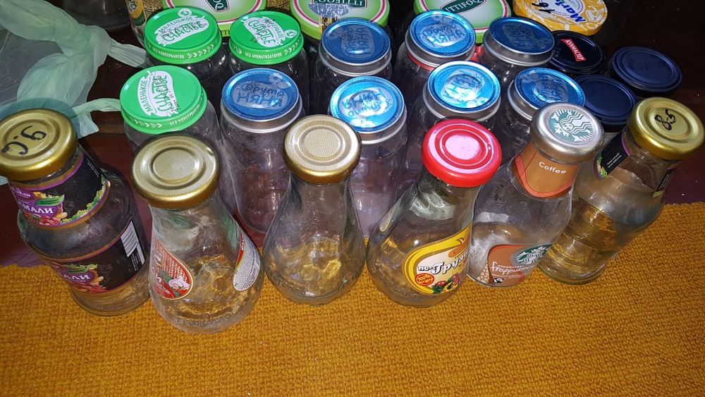 Банки для консервации литровые и соусные