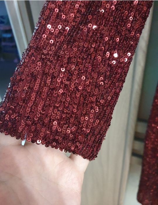 Rochie dama , cu paiete,  marime  42, XL/ XXL