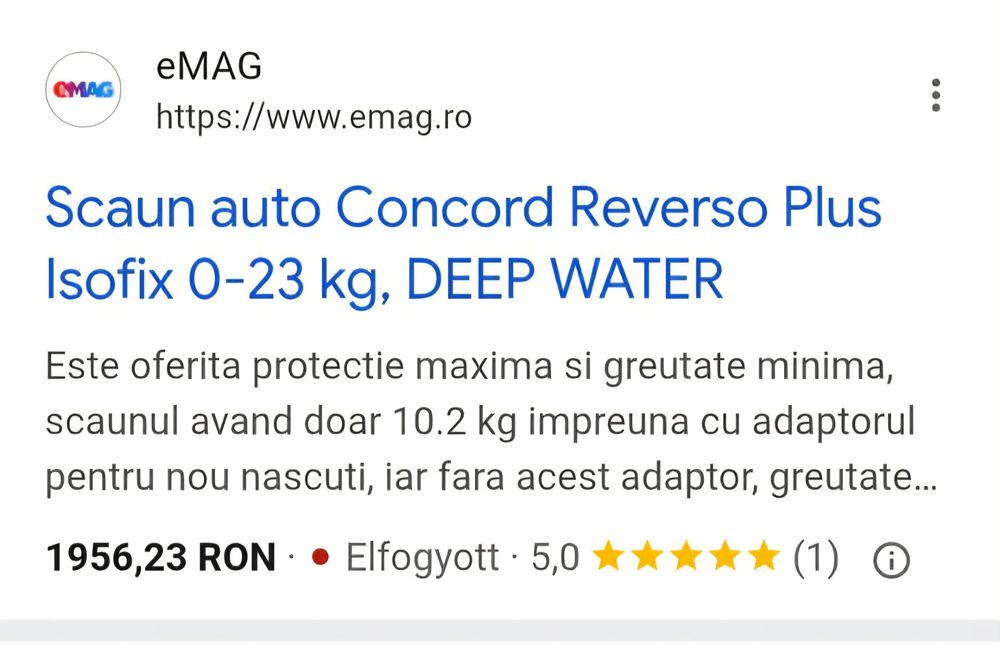 Scaun auto bebe/copii