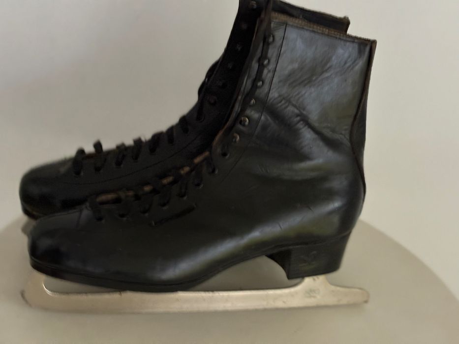 Patine bărbătești SLM Perimüza piele negru  mărimea 45 vintage Canada