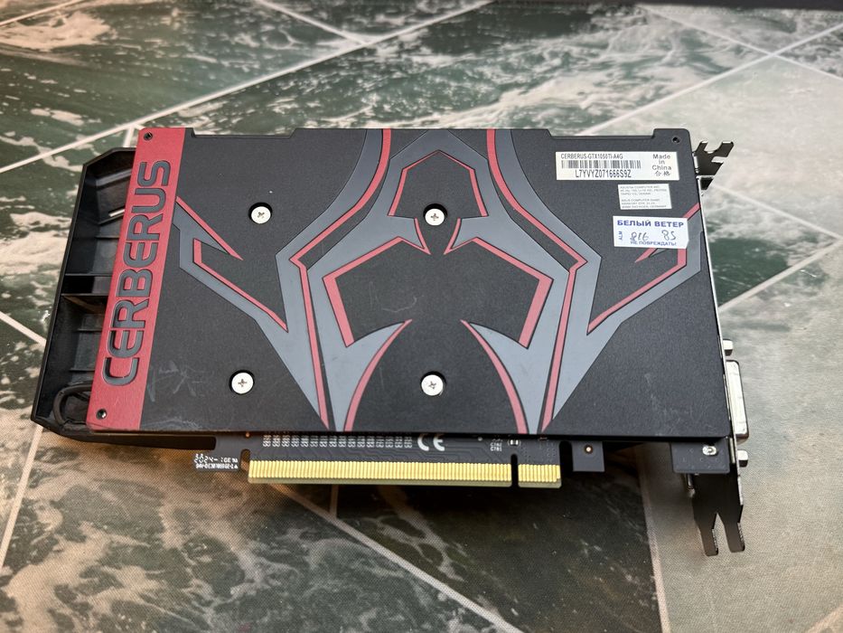 Видеокарта Nvidia GTX 1050ti 4gb Asus