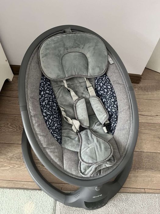 Електрическа люлка Cangaroo - iSwing, тъмносива