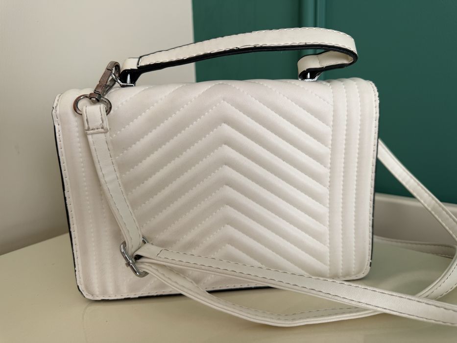 Сумка клатч белая