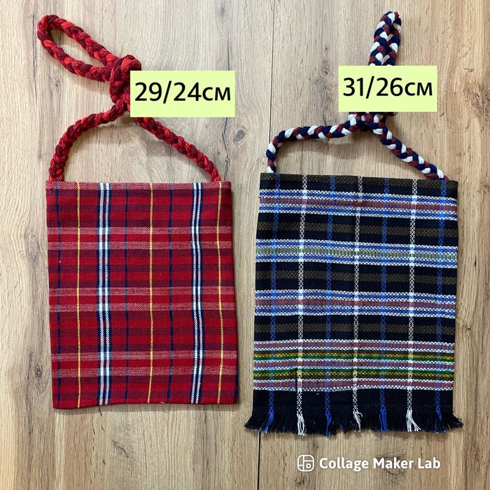 Памучни торби от ръчно тъкани платове