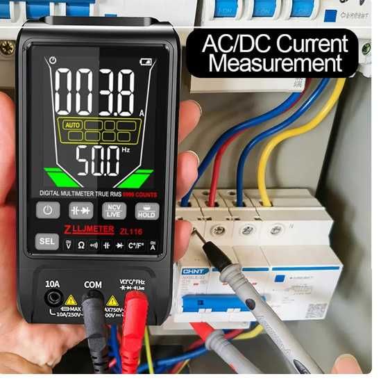 Multimetru digital reancarcabil usb