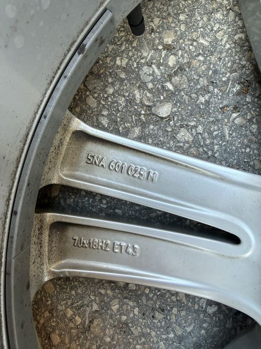 Джанти VW Tiguan Sebring 18 5x112