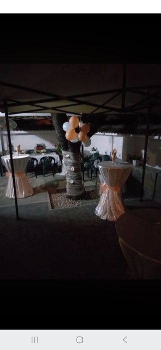 Дървени маси под наем