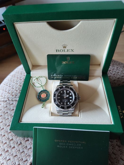 Rolex sea-dweller deepsea 44mm black dial 2023