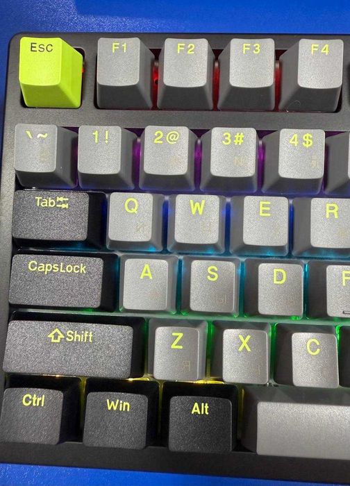 Клавиатура AULA F98 механическая оригинал 3в 1 RUS/ENG