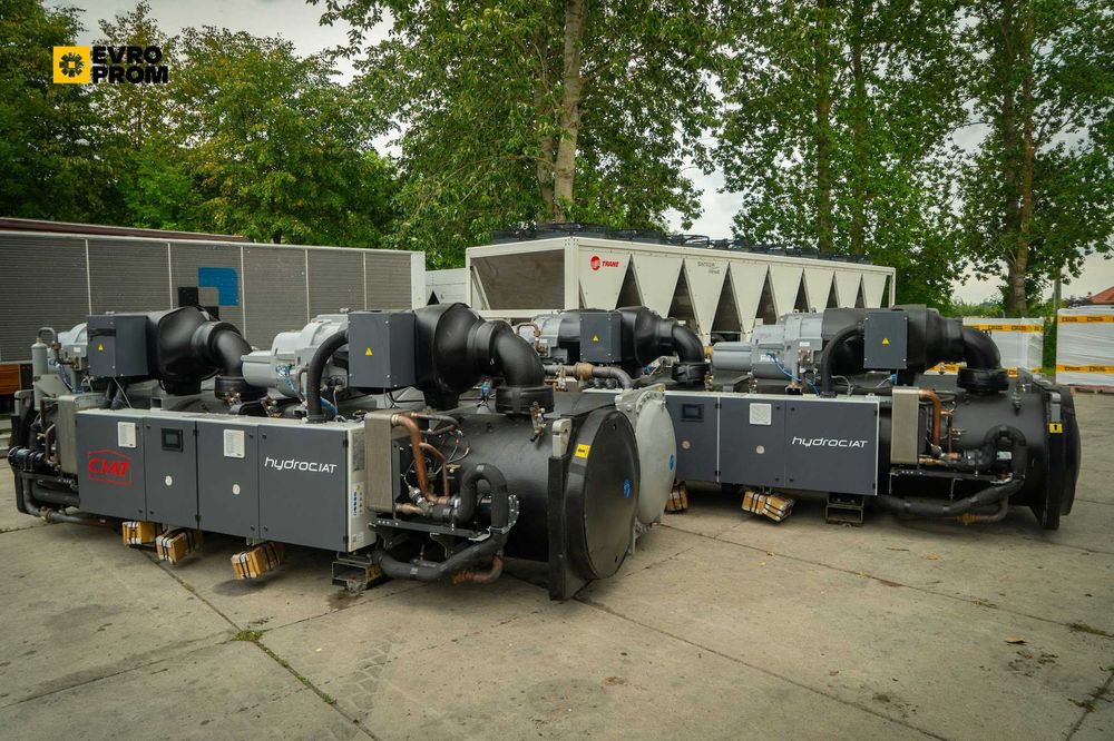 Chillere industriale de mare putere – chiller 200 kw pret | 200–2000 kW | Evroprom