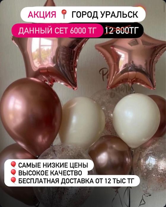 Праздничные шары на заказ