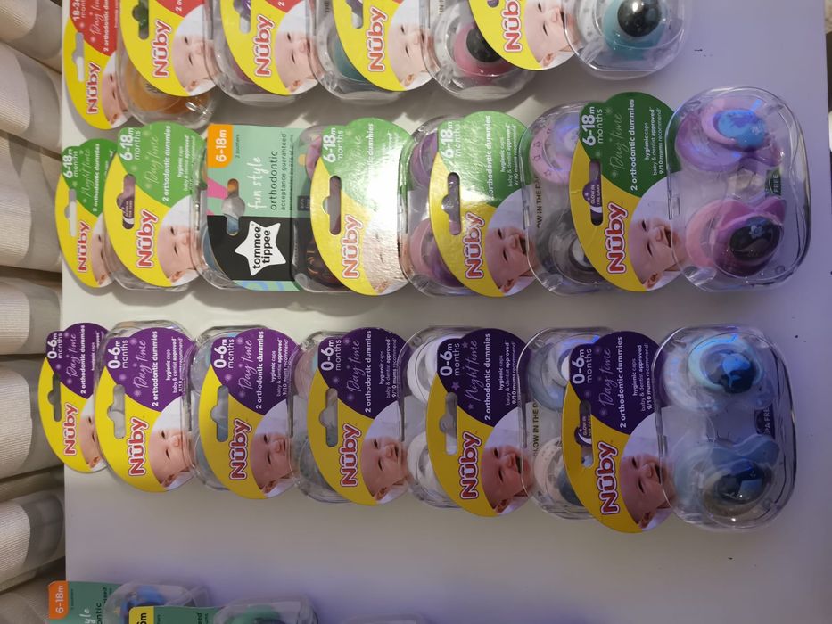 Vind suzete Nuby  decit 0-6 si 6-18 luni