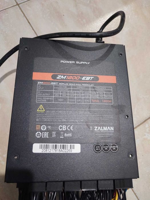 Захранване за компютър/pc конфигурация - компоненти - 850W