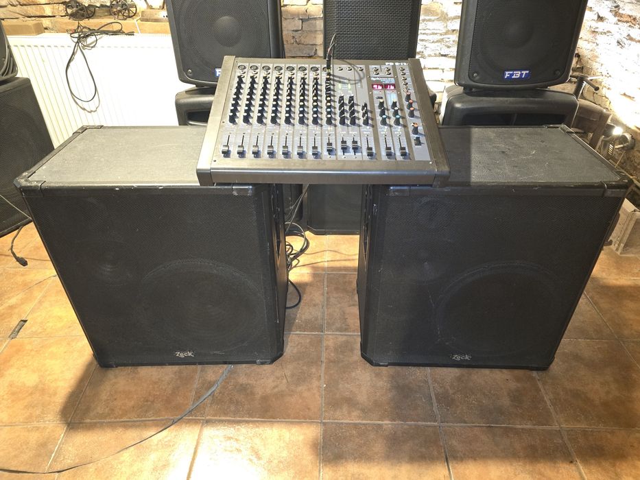 Boxe pasive Zeck Pas15/3cai/Pd8-12/Yamaha mx12/4/Behringer ub2442f/Img