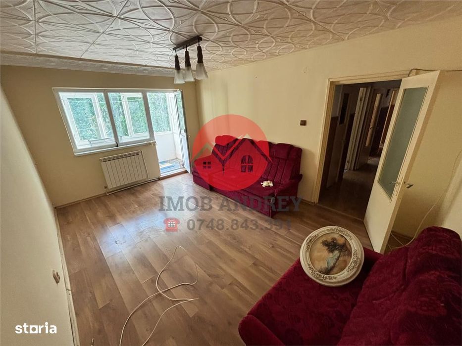 Apartament 3 camere, 66 mp, Vest, Str. Isaccei, 2 bai — fotografia 2