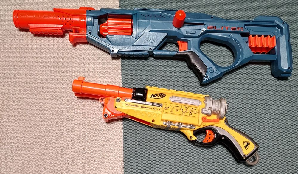 Puști/pistoale de jucarie, Nerf