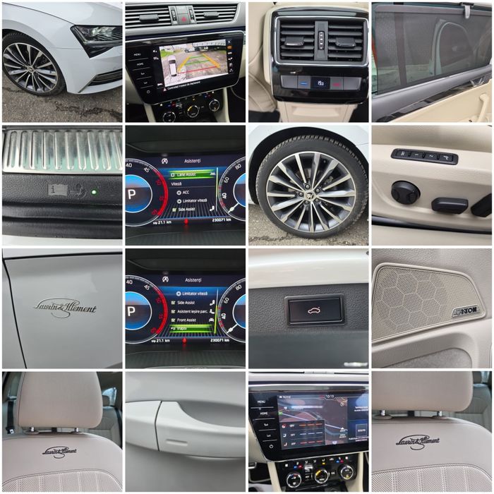 Skoda Superb Laurin & Klement Ventilatie  Masaj