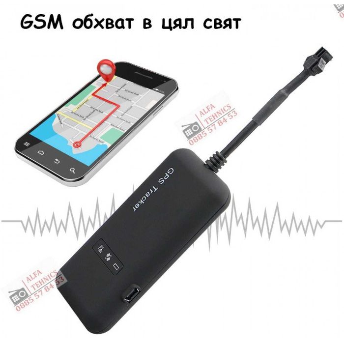 GPS Тракер за автомобил със SIM карта – Проследяване в реално време