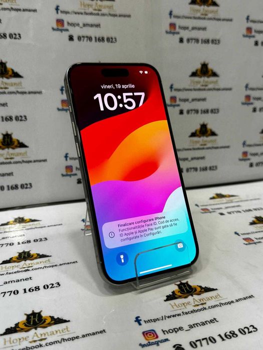 Hope Amanet P7 Iphone 16 Pro Max White Titanium