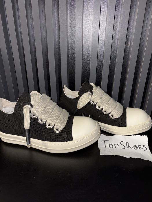 Rick Owens Jumbo Laces Low