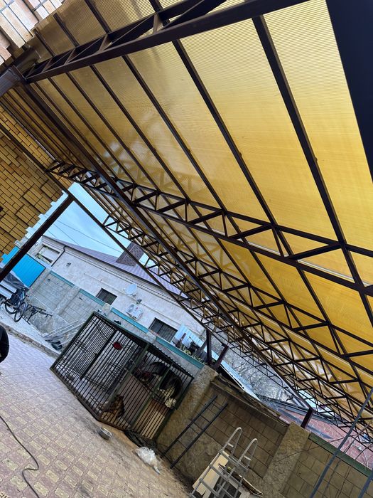 Установка навесов