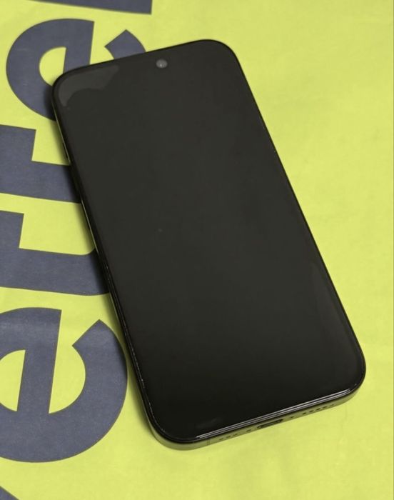 ***КАТО НОВ 256GB iPhone 15 Pro Yettel Гаранция 2026г. Black | Черен