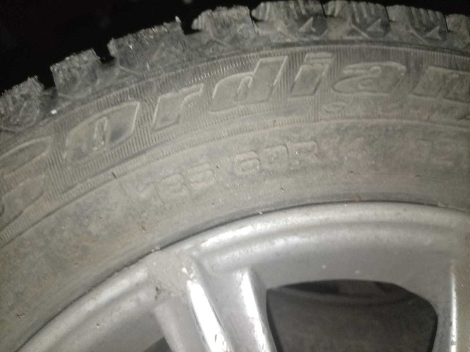 Резина с дисками титанками