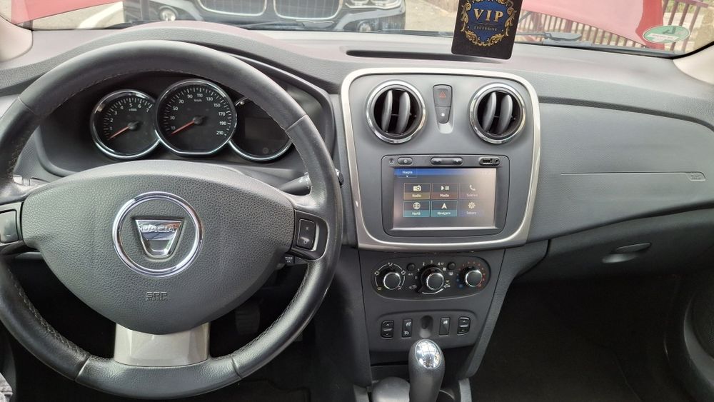 Sandero2016 FULL,FULL- 0.9 GPL,PIELE, NAVI, Germania, prim proprietar