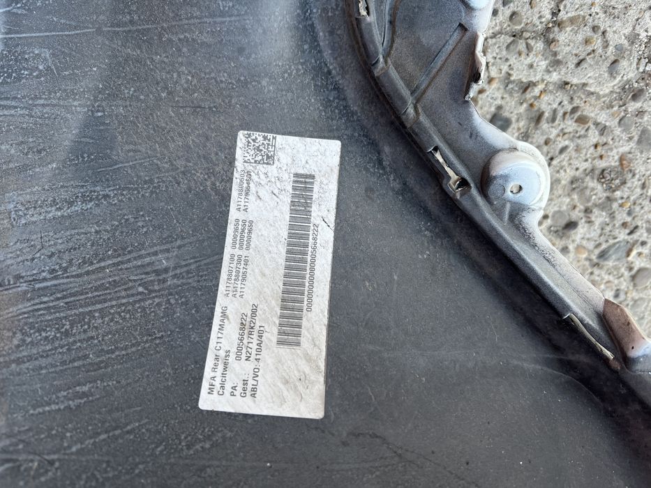 Bara spate Mercedes CLA AMG 2014-2019