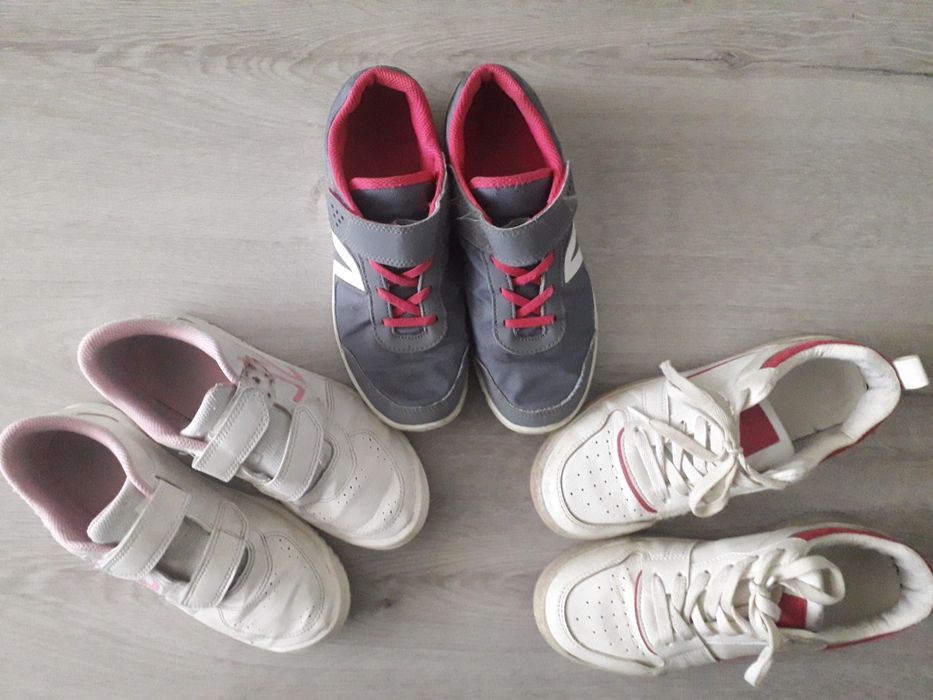 3 чифта маратонки за момиче 36 номер за 15 лв