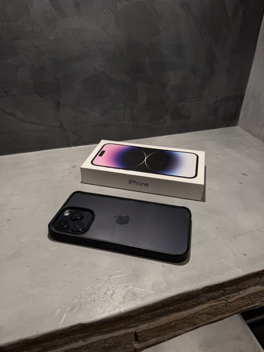 КАТО ЧИСТО НОВ Iphone 14 Pro Max Purple + подарък