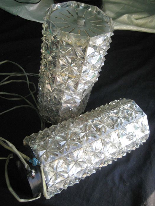 СССР Светомузыка 2 шт подключается к проигрывателю магнитофону 50 см