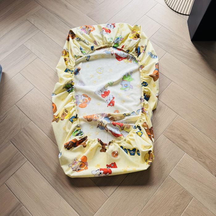 Cearceaf patut 60x120 „Patrula Cățelușilor” – nou, croi personal