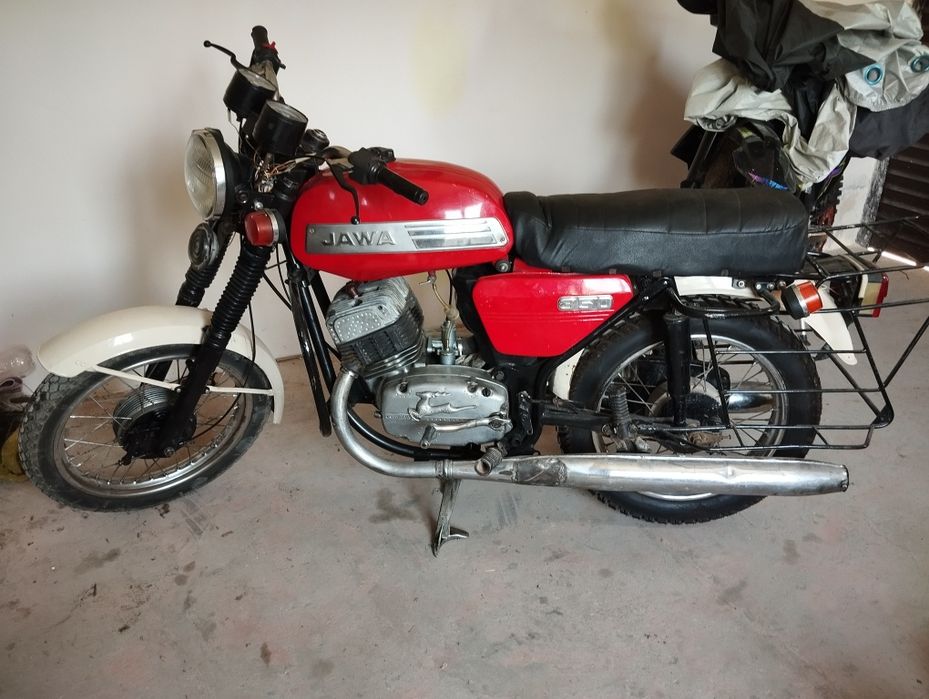 Мотоцикл Ява 6 вольтовка.