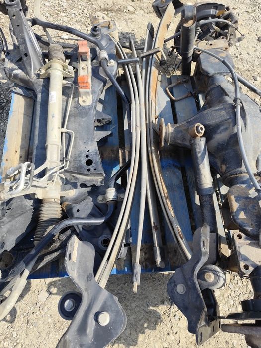 Punte spate/fata pe dublu cadru foi arc Renault master Opel movano 2.3