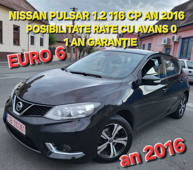 nissan pulsar 1.2 2016 euro 6 recent Germania factura  posibil rate